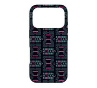 M3GAN Circuit Grid Pattern All-Over Print Coque pour iPhone 17 Pro