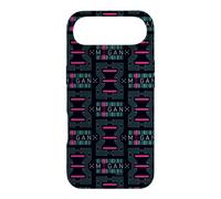 M3GAN Circuit Grid Pattern All-Over Print Coque pour iPhone Air