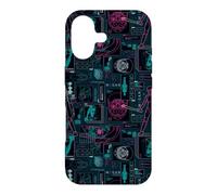 M3GAN Data Chaos Pattern All-Over Print Coque pour iPhone 17