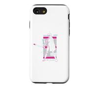 M3GAN Neon Combat Mode Schematic Design Coque pour iPhone SE (2020) / 7/8