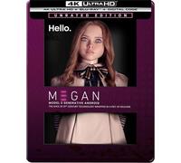 M3gan Édition Limitée Steelbook Blu-ray 4K Ultra HD