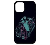 M3GAN This Is The Part Where You Run Neon Schematics Coque pour iPhone 12/12 Pro