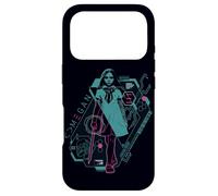 M3GAN This is The Part Where You Run Neon Schematics Coque pour iPhone 17 Pro