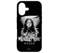 M3GAN You Should Probably Run Vintage Poster Style Coque pour iPhone 17