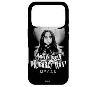 M3GAN You Should Probably Run Vintage Poster Style Coque pour iPhone 17 Pro
