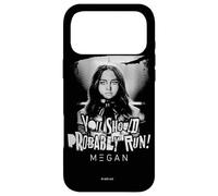 M3GAN You Should Probably Run Vintage Poster Style Coque pour iPhone 17 Pro Max