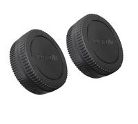 M4/3 Lot de 2 cache-objectifs arrière compatibles avec Olympus et Panasonic BMPCC Micro Four Thirds MFT M4/3 tels que E-M1 II E-M5 Pen-F E-PL9 G9 GH5 G80 G85 GX8