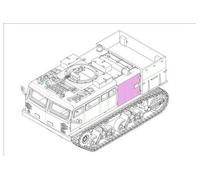 M4 High Speed Tractor(155mm/8-in./240mm) - 1:72e - Hobby Boss G