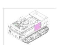 M4 High Speed Tractor(155mm/8-in./240mm) - 1:72e - Hobby Boss G