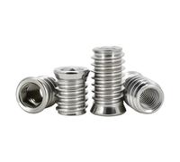 M4 M5 M6 M8 écrou de meuble 304 en acier inoxydable, écrous à insérer à entraînement hexagonal, travail du bois, Table de bureau, chaise de lit(M6x20 (8pcs))