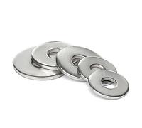 M4 M5 M6 M8 M10 M12 M14 M16 M18 M20 A2-70 304 Rondelle plate en acier inoxydable Joint uni Boulon plat Épaisseur 0,5/0,8/1 mm. Accessoires matériels(M12x20x0.5-20pcs)