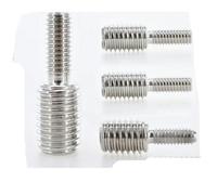M4 M5 M6 M8 M10 M12 M16 M20 Vis de Conversion de Filetage métrique en Acier Inoxydable Réduction de convertisseur à Double extrémité pour Adaptateur de caméra-M5X6-M6X6-4Pcs