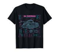 M4 Sherman Tank WW2 Histoire Militaire T-Shirt