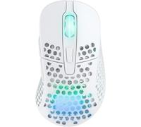 M4 Wireless, Souris De Gaming Ultralégère Sans Fil, Optimisé Pour L¿Esport Radio 2,4 Ghz, Rétro-Éclairage Rgb, Souris Ergonomique, Adaptable Pour Droitiers Rechargeable, Noir