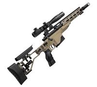 M40A6 Rifle Sniper Balle en Mousse | Fusil de Sniper Blaster à Mousse Jouet avec 20 balles Souples Sucker et Télescope Réglable | Pistolet Jouet avec Chargeur Éjectable et Balles