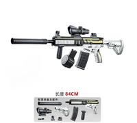 M416 Mode manuel classique avec gel élastique pouvant lancer des billes de gel, pistolet jouet pour garçon, jouet d'extérieur, cadeau de vacances, Noël M416