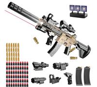 M416 Pistolet Jouet Enfant,Mousse Soft Bullet Gun Jouet,Mousse Pistolet,rechargement Manuel,Soft Bullet Toy Gun Pistolet pour 14+ Cadeaux Enfants,Noir et Jaune (Noir et Jaune)