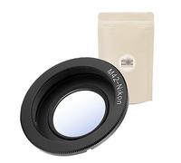 M42 AI ∞ Bague D'ADAPTATION Compatible Objectif M42 vers BOITIER Nikon AI F AI-F Mise AU Point A L'INFINI avec LENTILLE Adaptateur 100% Métal Bague Adaptation - ADAPTOUT Marque FRANÇAISE