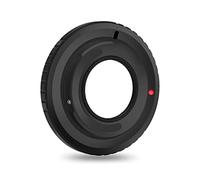 M42-C-M4/3 Anneau adaptateur pour monture d'objectif, Convertisseur d'objectif à mise au point manuelle en alliage d'aluminium pour lentille à monture C à vis M42 à adapter pour appareil photo M4/3