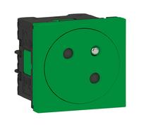 M45 Vert Prise 2M 1X Z/U Plat 45° Bornes 077160L