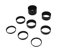 M48 Kit d'extension de tube d'extension pour élimination de la lumière réfléchissante pour photographie astronomique - 8 pièces - Kit d'extension de l'anneau pour télescope - Astrophotographie