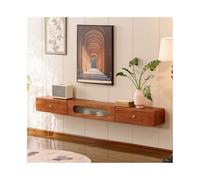 M4VJjuhEC Unité de TV Meuble TV Mural - Flottant avec Porte(120x24x20cm)