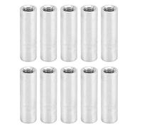 M4x0.7mm Aluminum Standoffs 10Pcs | Anodized Threaded Spacer for Quadcopter DIY Model/CNC/FPV Drone | Oxidation Tolerant Round Column Pillar (Length 20mm)