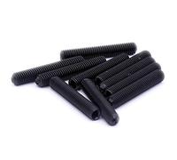 M5 (5 mm X 30 mm) Socket Vis sans tête - Noir Acier (lot de 10)