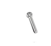 M5 M6 M8 M10 M12 25 Mm 30 Mm À 100 Mm 304 Acier Inoxydable Demi-filetage Vis O Trou Balançoire Levage Articulé Goujon Ancrage Boulon À Œil(3Pcs M6x45)