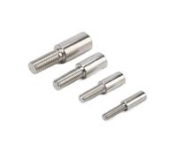 M5 M6 M8 M10 M12 M14 M16 hexagonal cylindrical long tail thickened connection pneumatic nut(Carbon Steel,M14X20X60(1PCS))