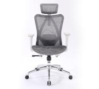Chaise ergonomique SIHOO M57 - Support lombaire réglable - Accoudoirs 3D - Mesh respirant - 150 kg max - 3 inclinaisons