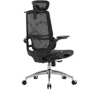 SIHOO M59AS Chaise de Bureau Ergonomique,avec accoudoirs 3D relevables,Double Dossier,Soutien Lombaire Dynamique adaptatif