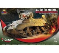 M5A1 MID - NORMANDY 1944 (U.S. ARMY MARKINGS / STUART/HONEY) #726086 1/72 MIRAGE