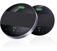 M5B-Ex Haut-Parleur Et Microphone De Conférence Bluetooth,Enceinte Conférence Usb/Bluetooth/Sans Fil/Daisy-Chain/Prise De Voix À 360°,30 Personnes Pour Pc Skype/Teams/Zoom/Réunion/Télétravail