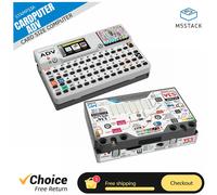 M5Stack Cardputer Adv, ordinateur programmable de la taille d'une carte, contrôleur IoT StampS3A, 1750mAh, clavier 56 touches, automatisation New Cardputer Adv