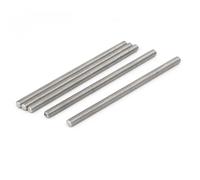 M5x100mm Acier Inoxydab 304 Bar Entièrement Fitée Tige Fixation Goujons 5Pcs