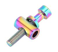 M5x30/35/40 mm Boulon Écrou Rondelle Tige de Selle de Vélo Boulon Fixe, Tige de Selle de Vélo en Alliage de Titane Boulon Fixe Vis à Tête Ronde pour Pièces de Rechange de Vélo (M5x30)