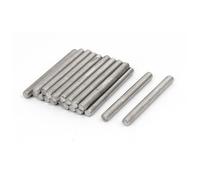 M5X50mm Acier Inoxydable 304 Bar Entièrement Filetée Tige Argent Goujons 20Pcs