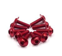 M6*16Mm/20Mm Vis Hexagonales Pour Plaques D'immatriculation Vis Pour Carénage Pour Motos Et Scooters Vis Pour Cadres De Plaques D'immatriculation Vis De Fixation Pour Motos Pièces