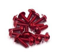 M6*16Mm/20Mm Vis Hexagonales Pour Plaques D'immatriculation Vis Pour Carénage Pour Motos Et Scooters Vis Pour Cadres De Plaques D'immatriculation Vis De Fixation Pour Motos Pièces