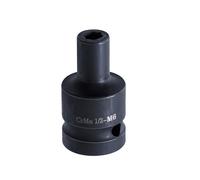 M6-24 Adaptateur de douille pour robinet à visser 1/2" Hexshank Adaptateur fileté pour tige de forage électrique