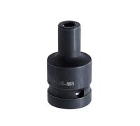 M6-24 Adaptateur de douille pour robinet à visser 1/2" Hexshank Adaptateur fileté pour tige de forage électrique