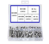 M6 304 Industrie de Machines Réglée de Boulon de Sortilège Hexagonal D'acier Inoxydable de Coin Extérieur de, Boulons et écrous de Sortilège