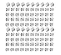 M6 Kit 6Mm 304 Acier Inoxydable 100 Pcs 304 Vis En Acier Inoxydable Fil Manchon Filetage Réparation Insert Assortiment Kit M6X1.0X1.5D