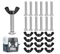 M6 Lot de 12 boulons de rechange pour cage de transport d'animaux domestiques