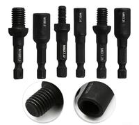 M6/M8/M10 Ensemble d'outils de tournevis et d'insert fileté pour une installation rapide et efficace dans le travail du bois (M10)