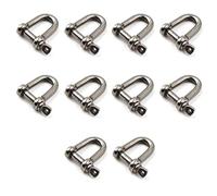 M6 Manille Manille De Levage En Acier Inoxydable 304 (Paquet De 10)