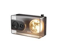 M6 Moonlight Music Box Haut-Parleur Support TF Carte Lecture AUX Connexion Ordinateur Horloge Boîte de Son Transparente A