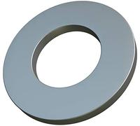 M6 Rondelles Plates en Acier Inoxidable A2 (Pack of 10) Rondelle Plate pour L'étanchéité des Vis. Bagues D'étanchéité - Certified Standart ISO 7089 DIN 125 M6 (6.4mm x 12mm)