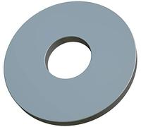 M6 Rondelles Plates en Acier Inoxidable A2 (Pack of 50) Grand Rondelle Plate pour L'étanchéité des Vis. Bagues D'étanchéité - Certified Standart ISO 7093 DIN 9021 M6 (6.4mm x 12mm)